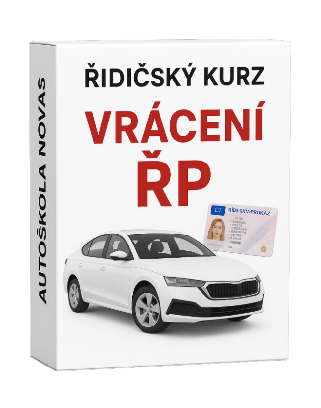 Vrácení ŘP AUTOMOBIL - TERMÍN KURZU: 3.6.2026