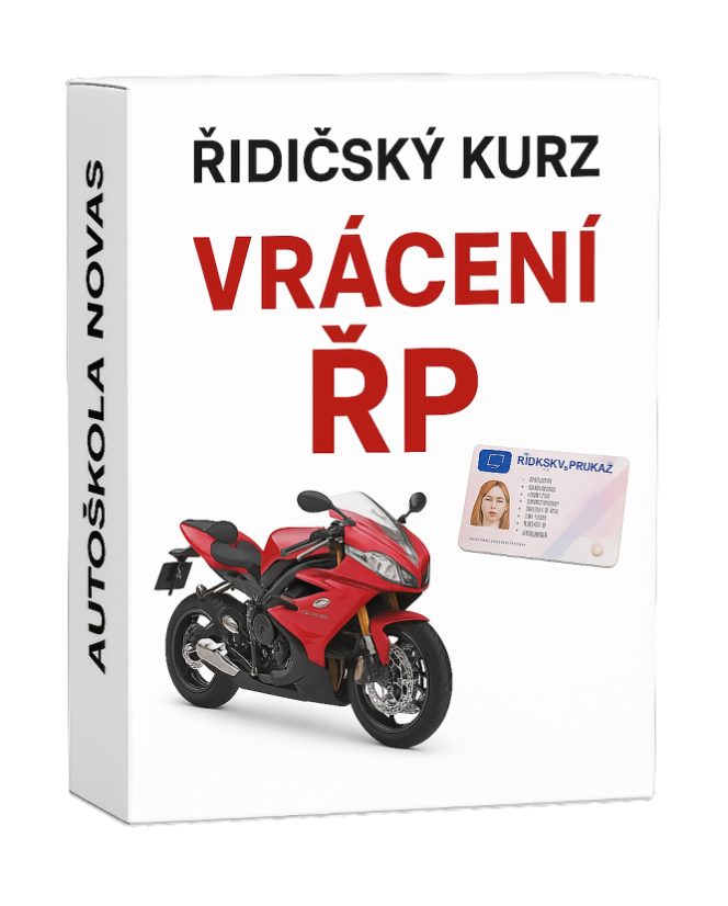 Vrácení ŘP MOTOCYKL - TERMÍN KURZU: 5.10.2026